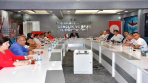 Sporda yeni dönem çalışmaları görüşüldü