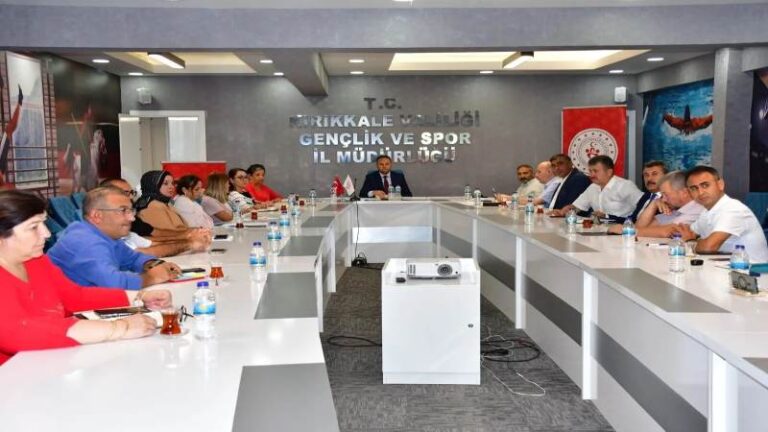 Sporda yeni dönem çalışmaları görüşüldü