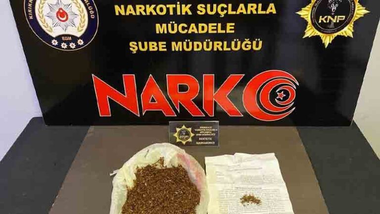 Kırıkkale’de zehir taciri tutuklandı