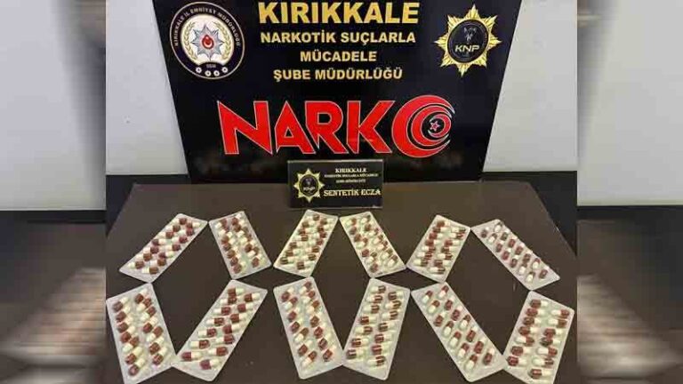Sentetik ecza ele geçirildi