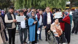 Özel çocuk annelerinden kurs kapatılmasına tepki!