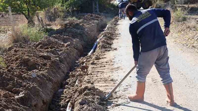 Kırıkkale’de su boru hatları yenileniyor