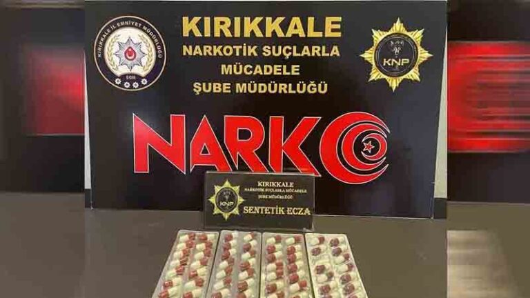 Sentetik ecza ele geçirildi