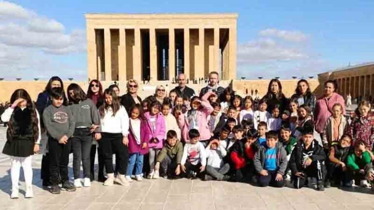 Kırıkkaleli minikler Ankara’yı keşfetti