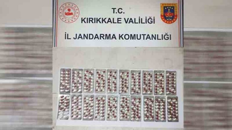 Yahşihan’da sentetik ecza ele geçirildi