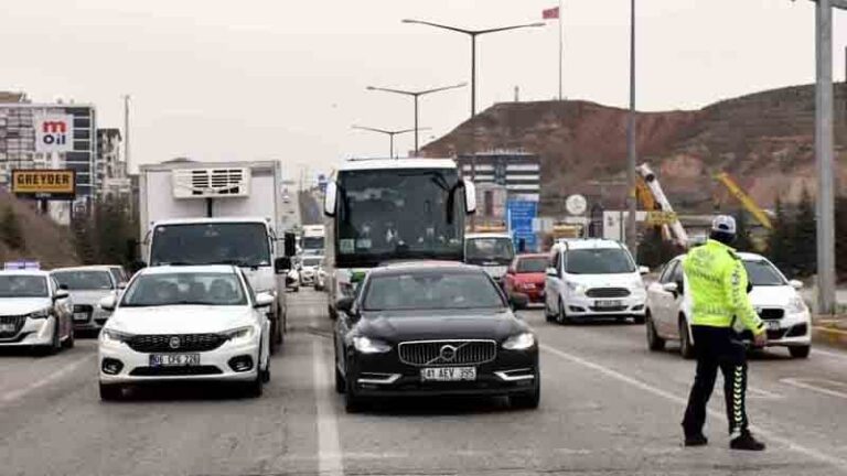 Kırıkkale’de 80 bin aracın trafiğe kaydı yapıldı