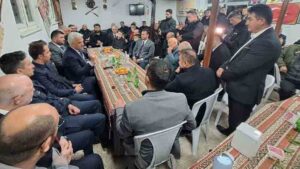 Işıklar Köyü’nde akşam sohbeti