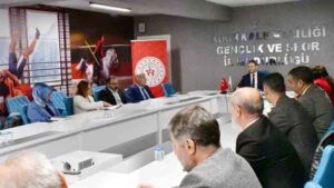 Spor alanında projeler görüşüldü