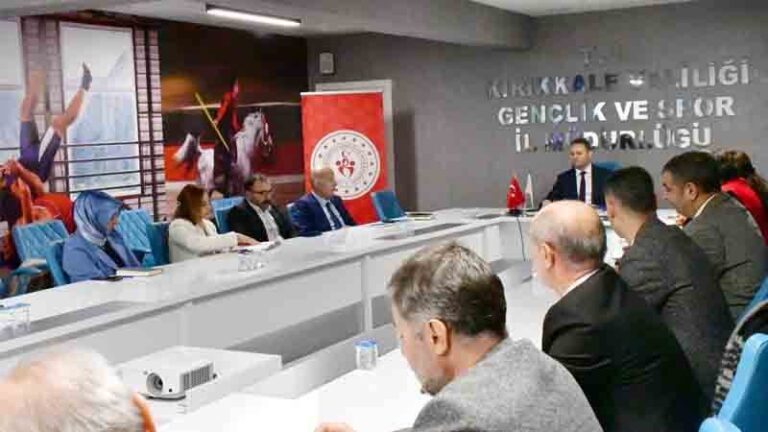 Spor alanında projeler görüşüldü