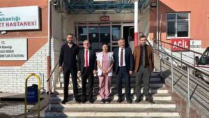 Sağlık-Sen heyeti ziyaretlerini sürdürüyor