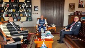Sağlık-Sen’den Aslan’a ziyaret