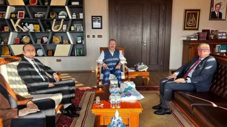 Sağlık-Sen’den Aslan’a ziyaret