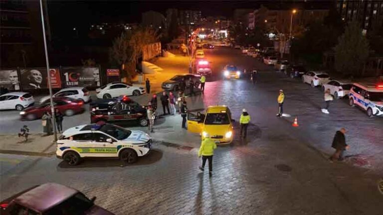 Kırıkkale’de dur ihtarına uymayan zanlı yakalandı