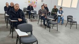 Mesleki yeterlilik belgesi sınavı yapıldı