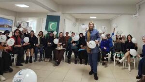Yeşilay’da kadınlardan anlamlı etkinlik