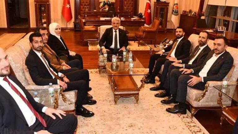 TÜGVA heyeti, Makas’ı ziyaret etti