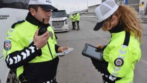 61 araç Kırıkkale’de trafikten men edildi