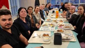Sağlık-Sen ailesi iftarda buluştu