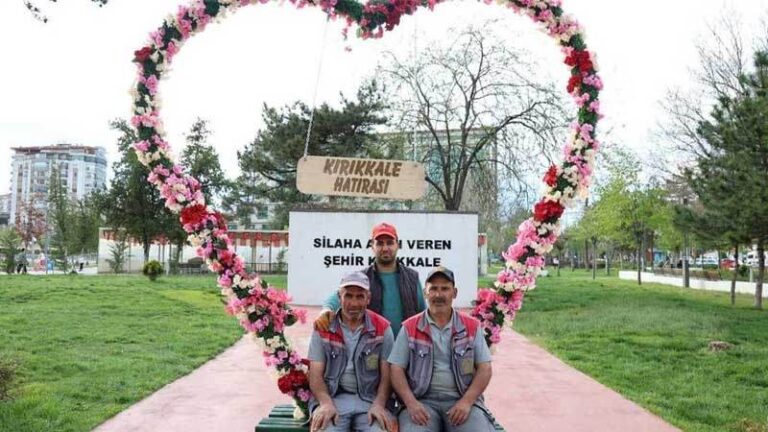 Büyük Şehir Parkı’nda fotoğraf köşesi