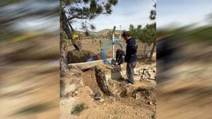 Hacılar Kasabası’nda su hattı yenileniyor