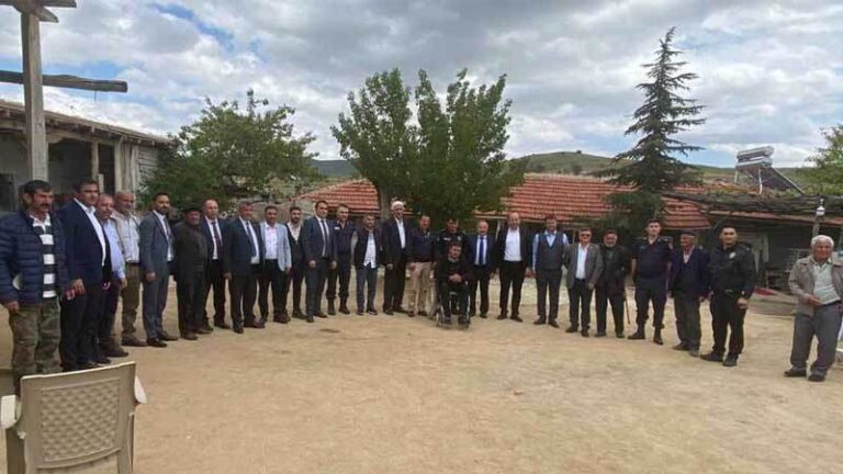 Kaymakam Çil’den Kurşunkaya Köyü’ne ziyaret