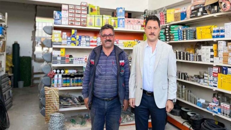 Kaymakam Cingirt’ten sanayi esnafına ziyaret