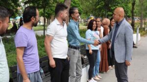 Önal’dan LGS’ye giren öğrencilere moral ziyareti
