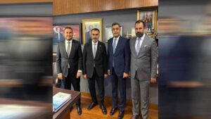 AK Parti heyetinden Kaplan’a ziyaret