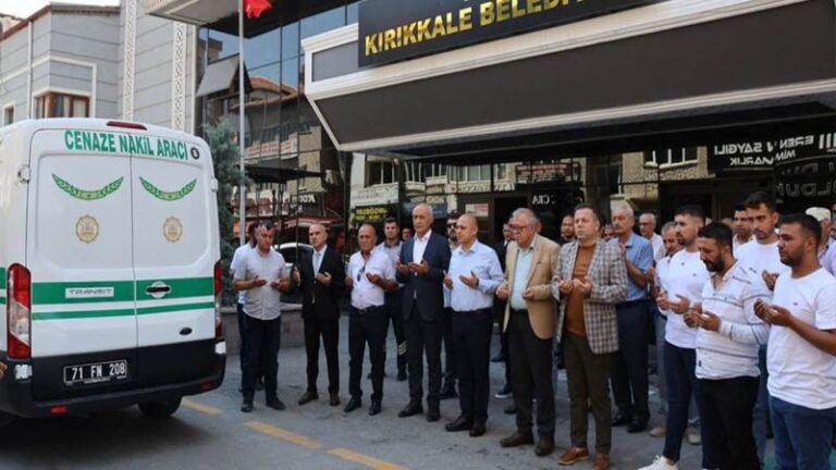 Kırıkkale Belediyesi’nde acı kayıp