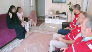 Kızılay’dan kanser hastası anneye destek eli