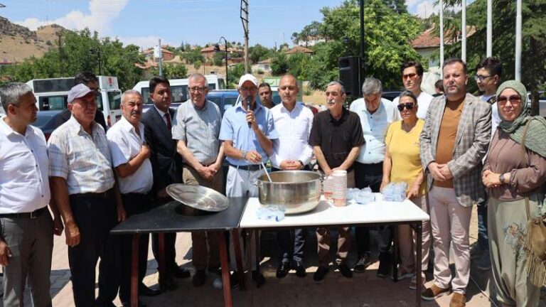 Hasandede Köyü’nde Muharrem Ayı bereketi