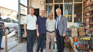Vali Makas, sanayi esnafıyla buluştu