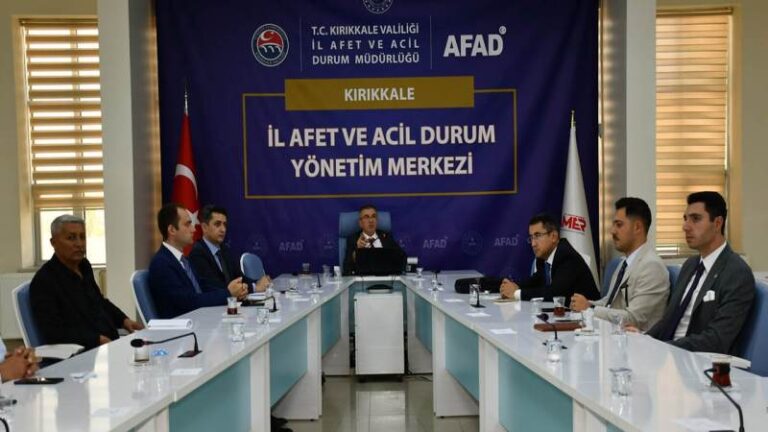Taşkın riskine karşı önlemler masaya yatırıldı