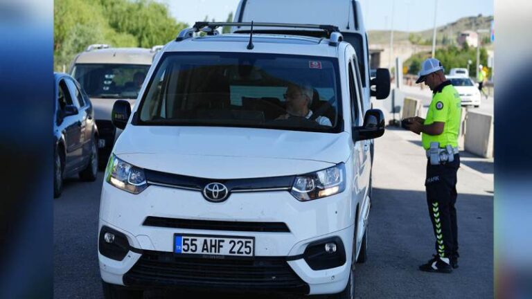 Kırıkkale’de 75 araç trafikten men edildi