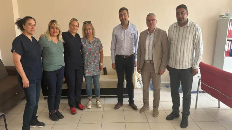 Sağlık-Sen’den anlamlı ziyaret