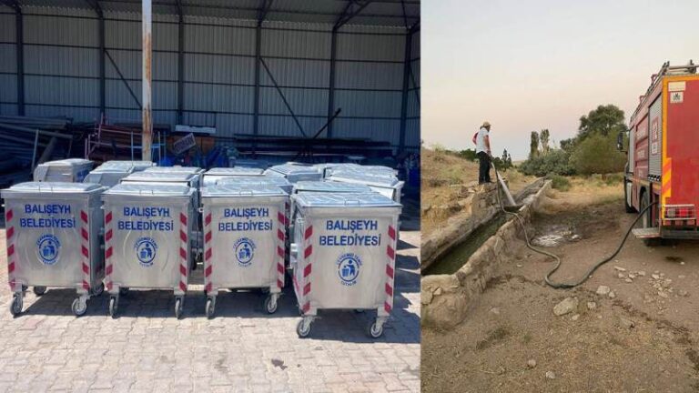 Balışeyh’te altyapı ve çevre düzenlemeleri hız kesmiyor