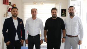 Akyüz’den Kırıkkale FK Başkanı Yahşi’ye hayırlı olsun ziyareti