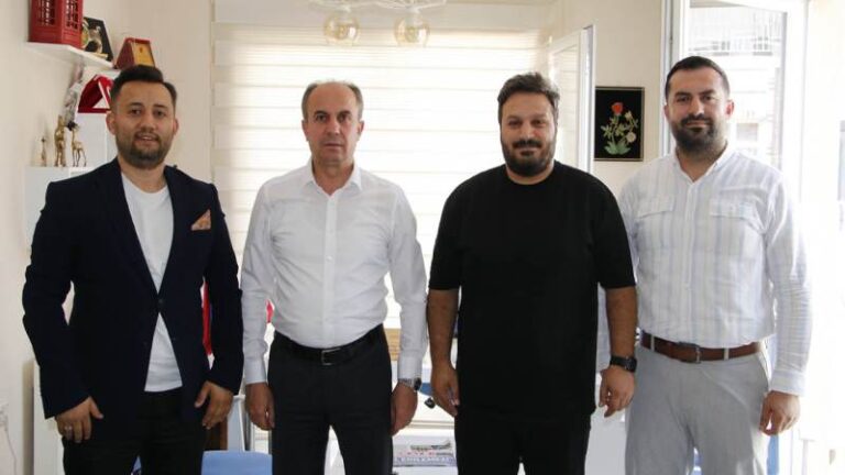 Akyüz’den Kırıkkale FK Başkanı Yahşi’ye hayırlı olsun ziyareti