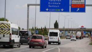 Kırıkkale’de 98 araç trafikten men edildi