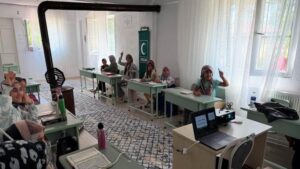 Yeşilay’dan Kız Kur’an Kursu’nda anlamlı etkinlik
