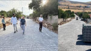 Keskin Maden Mahallesi’ne yol yapılıyor