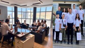 Bisikletçilerden İl Müdürü Güneş’e ziyaret