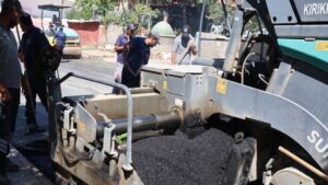 Kaletepe Mahallesi’nin yolları asfaltlanıyor