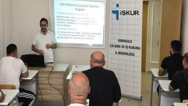 İŞKUR’dan hükümlülere iş arama becerileri eğitimi