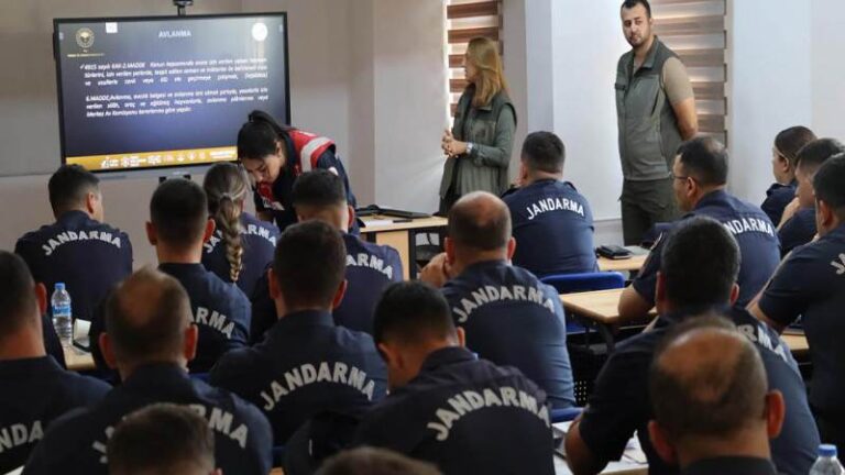 Av sezonu öncesi jandarma personeline eğitim
