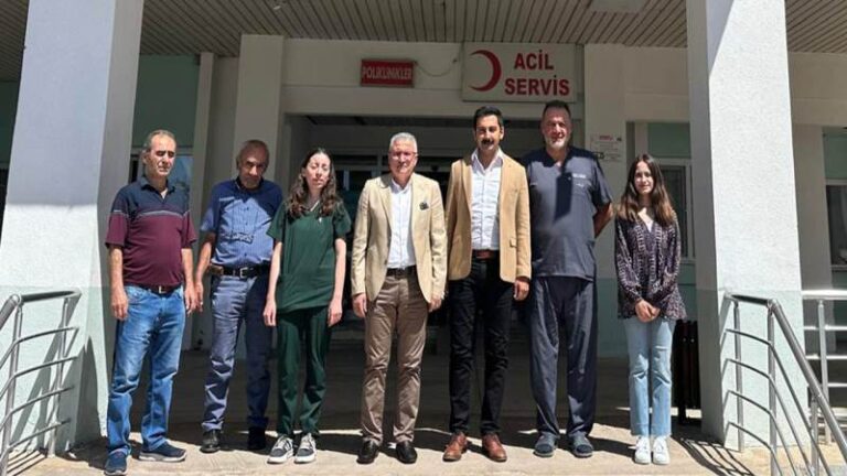 Sağlık-Sen’den Delice hastanesine ziyaret