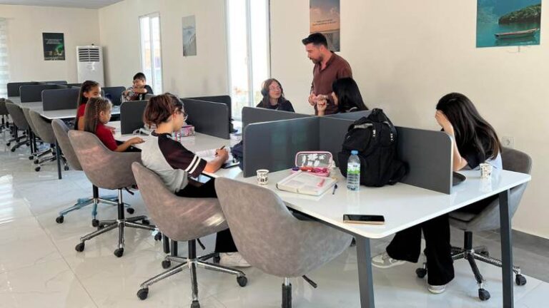 Keskin’de etüt merkezinde öğrencilere eğitim desteği
