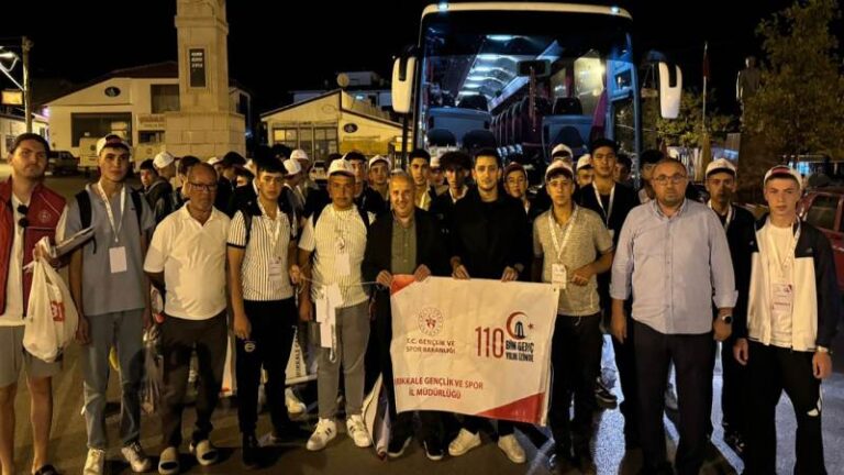 Keskinli öğrenciler Çanakkale gezisine uğurlandı