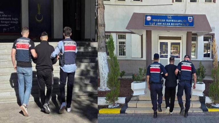 Kırıkkale’de aranan 2 şahsı jandarma yakaladı!