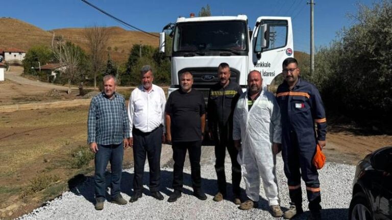 Keskin’de köy yollarının sorunları çözülüyor